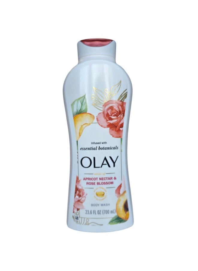 Olay Apricot Nectar and Rose Blossom Body Wash 700ML - Image 1